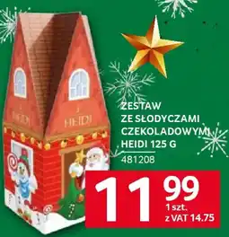 Selgros Zestaw ze słodyczami czekoladowym heidi oferta