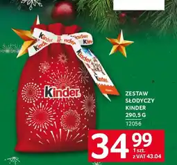 Selgros Zestaw słodyczy kinder oferta