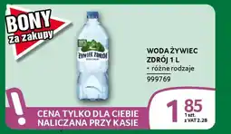 Selgros Woda żywiec zdrój oferta