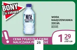 Selgros Woda nałęczowianka oferta