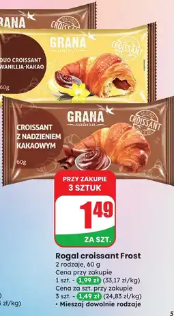 Dino Rogal croissant duo wanilia-kakao Grana oferta