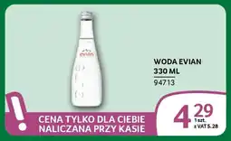 Selgros Woda evian oferta