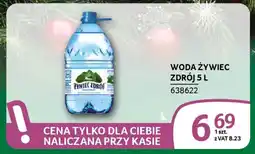 Selgros Woda żywiec zdrój oferta