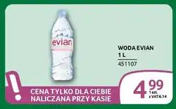 Selgros Woda evian oferta