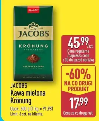 Kawa mielona Krönung Jacobs