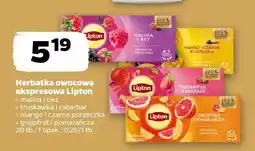 Netto Herbatka owocowa ekspresowa malina i bez Lipton oferta