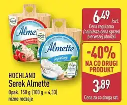ALDI Serek Almette różne rodzaje Hochland oferta