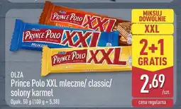 ALDI Wafelek Prince Polo XXL mleczny 2+1 gratis Olza oferta