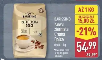 Kawa ziarnista Crema Dolce Barissimo