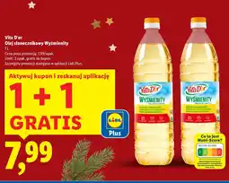 Lidl Olej słonecznikowy Wyśmienity 1L Vita D'or oferta