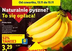 Lidl Banany, luzem Lidl oferta