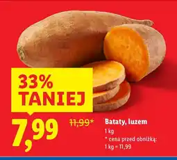 Lidl Bataty, luzem Lidl oferta