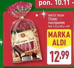 ALDI Chlebki marcepanowe Winter Traum oferta