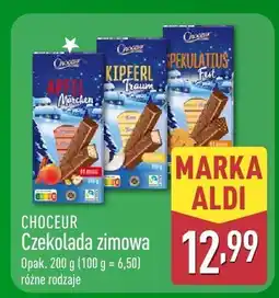 ALDI Czekolada zimowa Choceur oferta