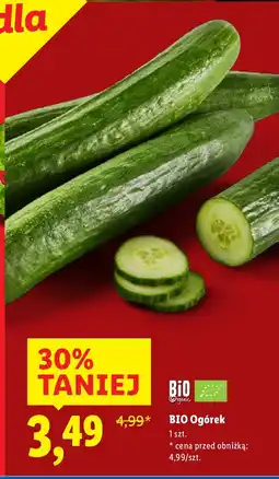 Lidl BIO Ogórek Lidl oferta