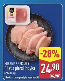 ALDI Filet z piersi indyka Mięsne Specjały oferta