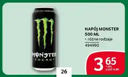 Selgros Napój monster oferta