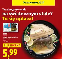 Lidl Karp ze Stawów Milickich, płat ze skórą Lidl oferta