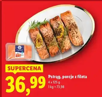 Pstrąg, porcje z fileta Lidl