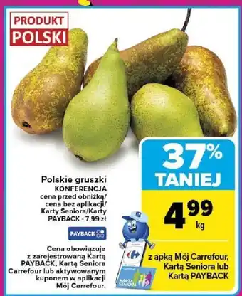 Gruszki polskie KONFERENCJA Carrefour Market