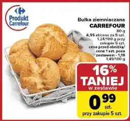Carrefour Market Bułka ziemniaczana Carrefour 80g oferta