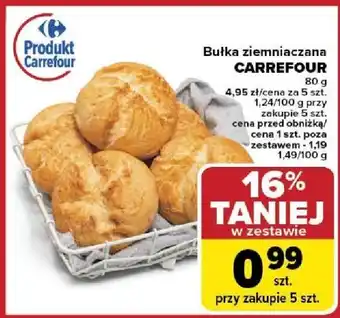 Bułka ziemniaczana Carrefour 80g