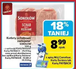 Carrefour Market Kotlety schabowe rozbijane Sokołów oferta