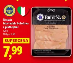 Lidl Mortadela bolońska z pistacjami Deluxe oferta