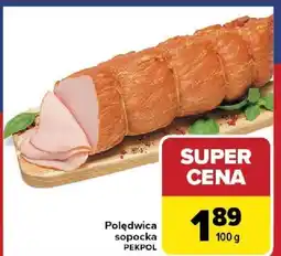 Carrefour Market Polędwica sopocka Pekpol oferta