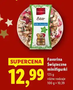 Lidl Minifigurki świąteczne Favorina różne rodzaje oferta
