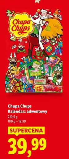 Lidl Cukierki Chupa Chups Kalendarz adwentowy oferta
