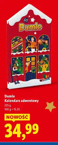 Lidl Czekolada Dumle Kalendarz adwentowy oferta