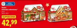 Lidl Kalendarz adwentowy Kinder oferta