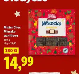 Lidl Mleczko Mister Choc Mleczko waniliowe oferta