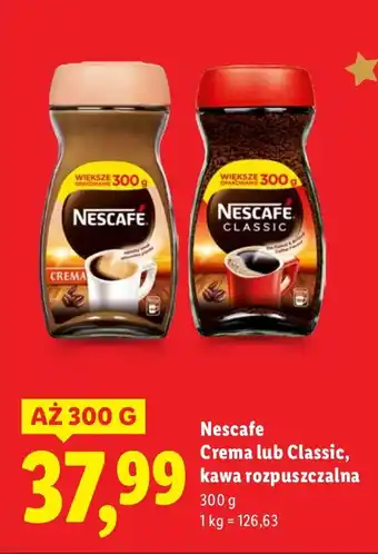 Kawa rozpuszczalna Nescafe Classic