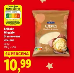 Lidl Migdały blanszowane mielone Belbake oferta