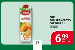 Selgros Sok pomarańczowy fortuna oferta