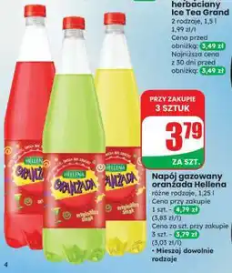 Dino Napój gazowany oranżada Hellena oferta