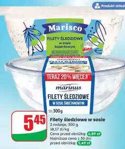 Dino Filety śledziowe w sosie oferta