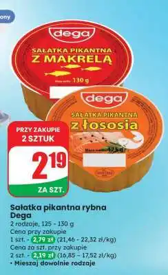 Dino Sałatka pikantna rybna Dega oferta