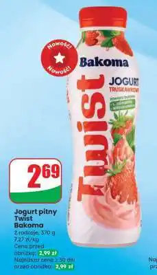 Dino Jogurt pitny Twist Bakoma oferta