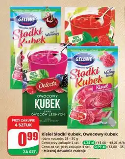 Dino Kisiel Słodki Kubek, Owocowy Kubek oferta