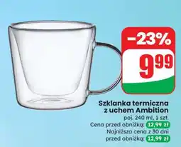 Dino Szklanka termiczna z uchem Ambition oferta