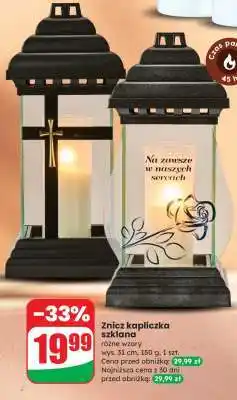 Dino Znicz kapliczka szklana oferta