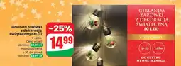 Dino Girlanda żarówki z dekoracją świąteczną 10 LED oferta