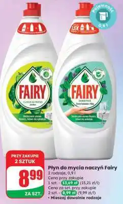 Dino Płyn do mycia naczyń Fairy oferta