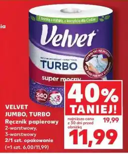 Kaufland VELVET JUMBO, TURBO oferta