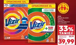 Kaufland VIZIR Proszek do prania 60/50 prań różne rodzaje 3,3/3,72 kg opakowanie (1 kg 12,12/14,54) oferta