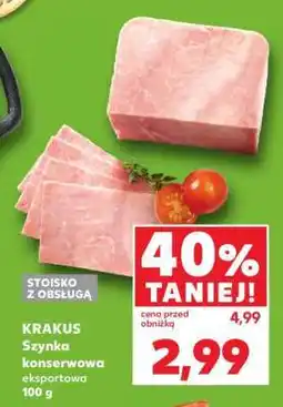 Kaufland KRAKUS Szynka konserwowa eksportowa 100 g oferta