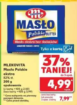 Kaufland MLEKOVITA Masło polskie ekstra oferta